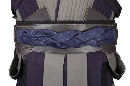 Mortal Kombat 1 Smoke Cosplay Costume - Full Fighting Suit Set for Halloween & Parties-Astricos