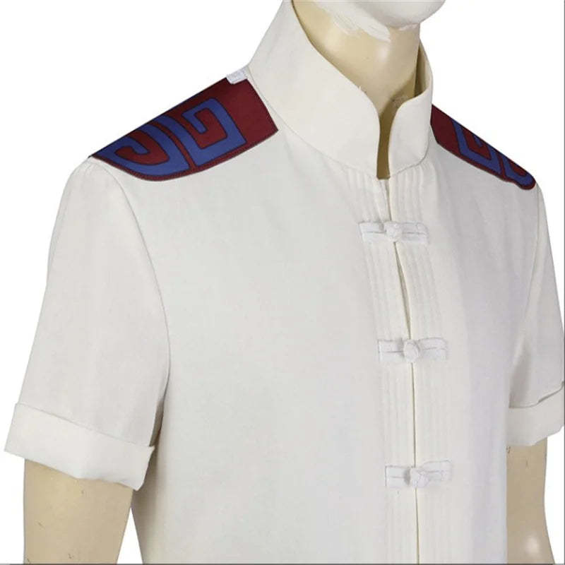 Liu Kang Chinese Style Battle Suit Cosplay Costume | Mortal Kombat Halloween Outfit-Astricos