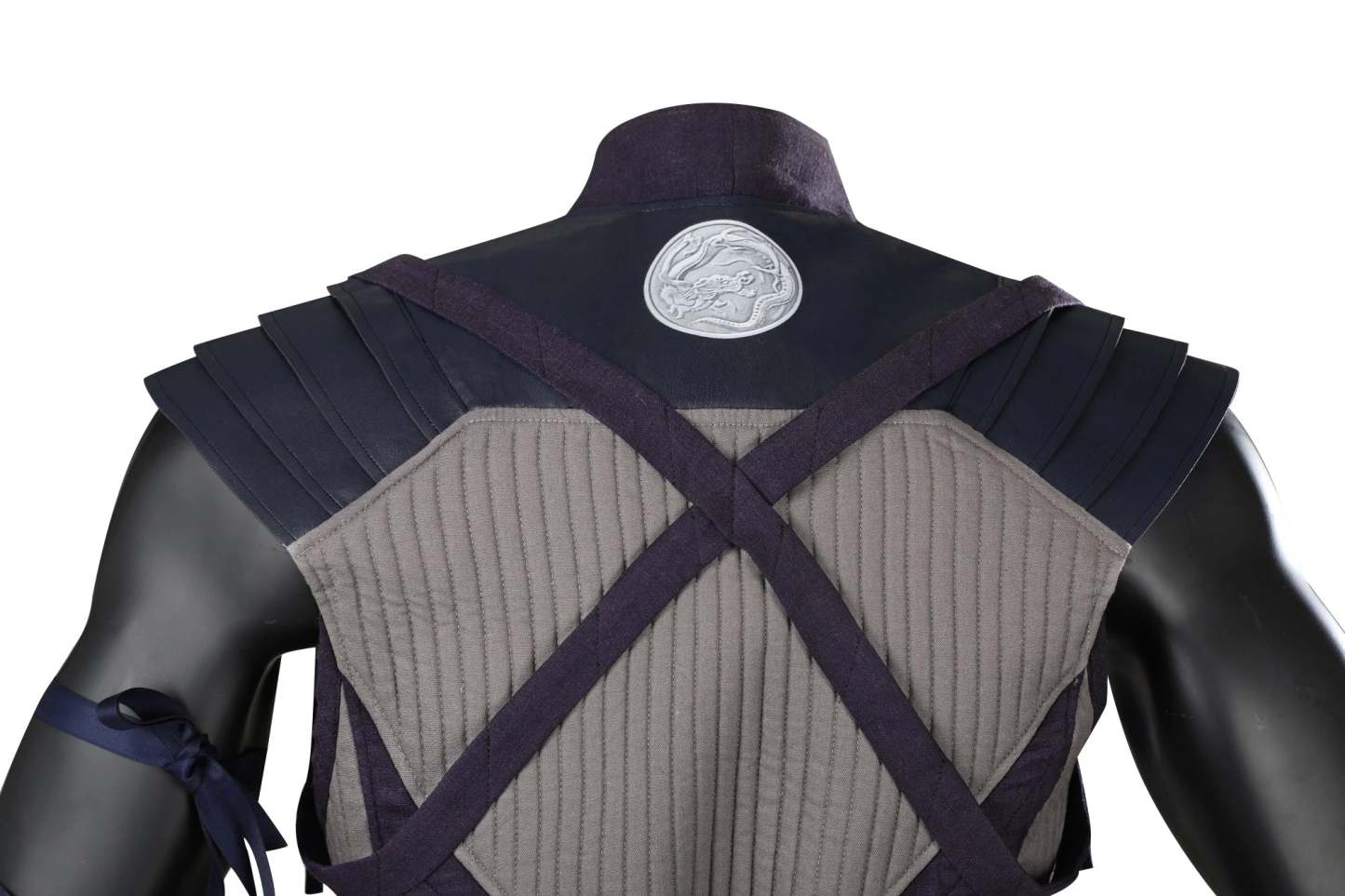 Mortal Kombat 1 Smoke Cosplay Costume - Full Fighting Suit Set for Halloween & Parties-Astricos