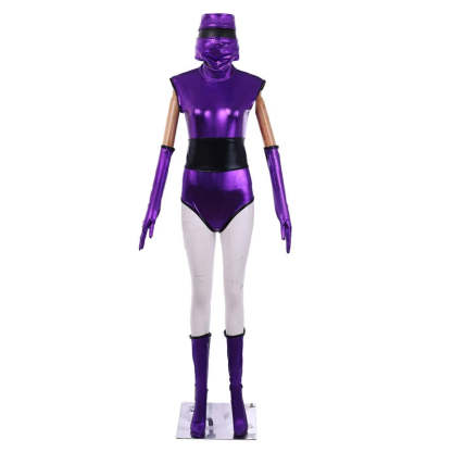 Mileena Sexy Purple Combat Suit Cosplay Costume for Women | Halloween & Cosplay Outfits-Astricos
