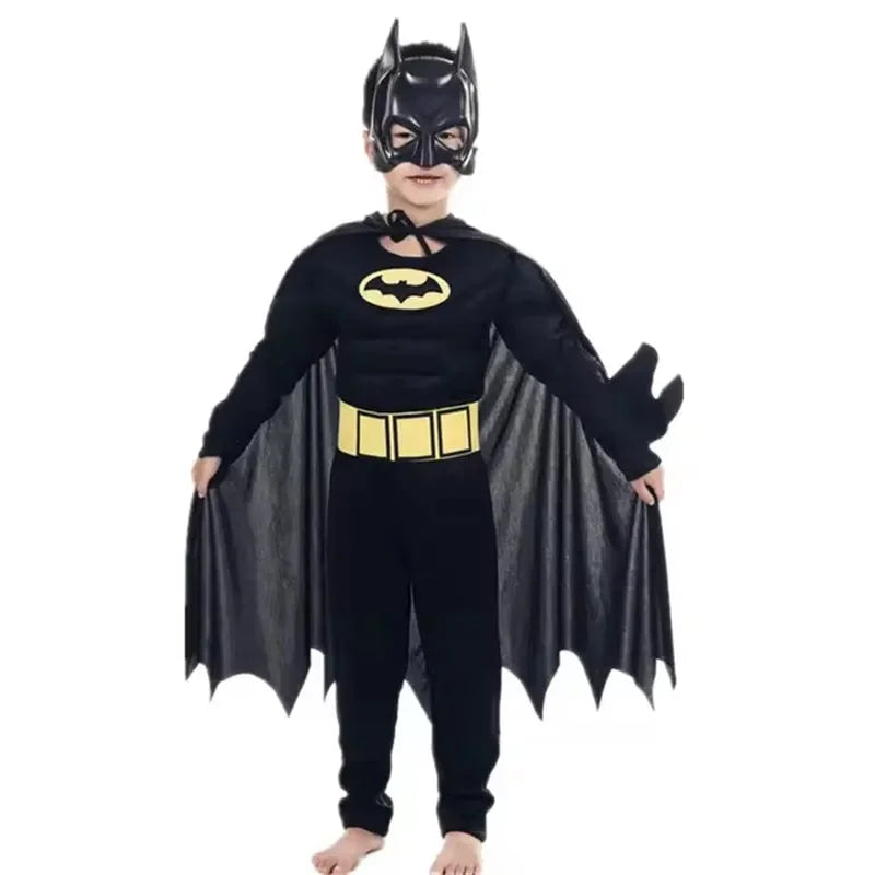 Child Bat Costume with Mask and Cape - Halloween & Cosplay Outfit-Astricos