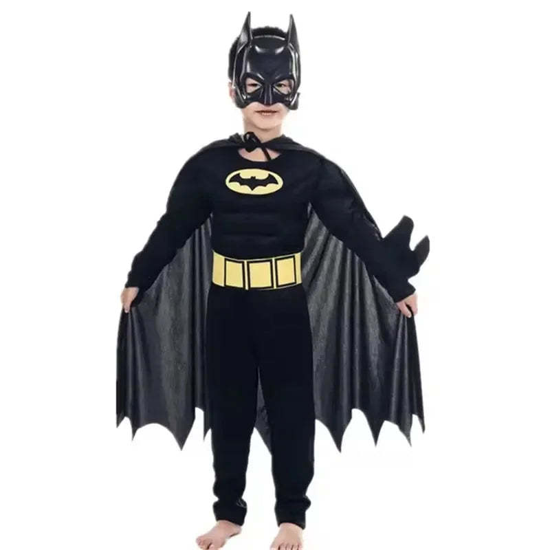 Child Bat Costume with Mask and Cape - Halloween & Cosplay Outfit-Astricos