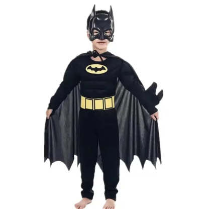 Child Bat Costume with Mask and Cape - Halloween & Cosplay Outfit-Astricos