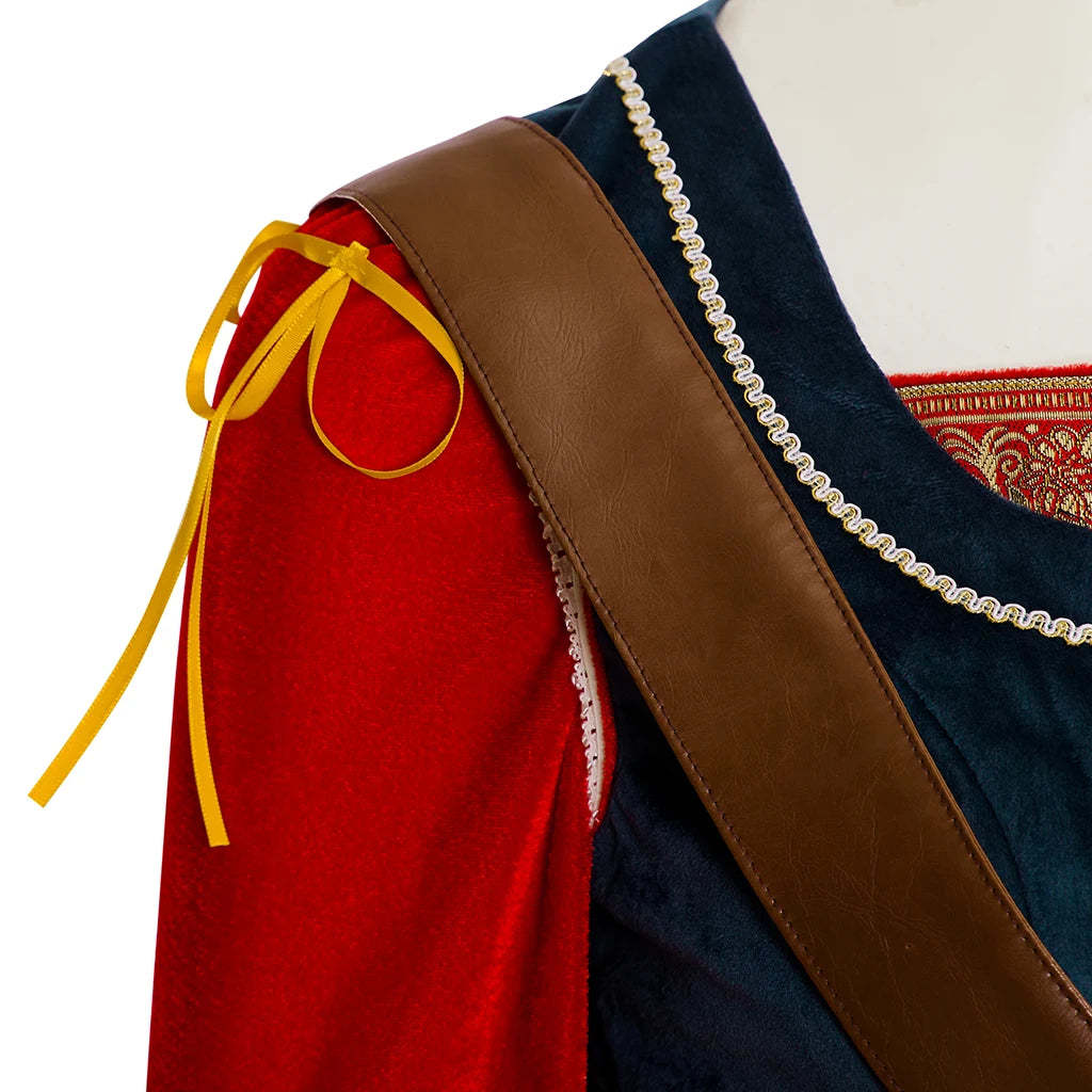 Priscilla Victorian Tudor Nobleman Cosplay Costume with Hat | Custom-Made Halloween Outfit-Astricos
