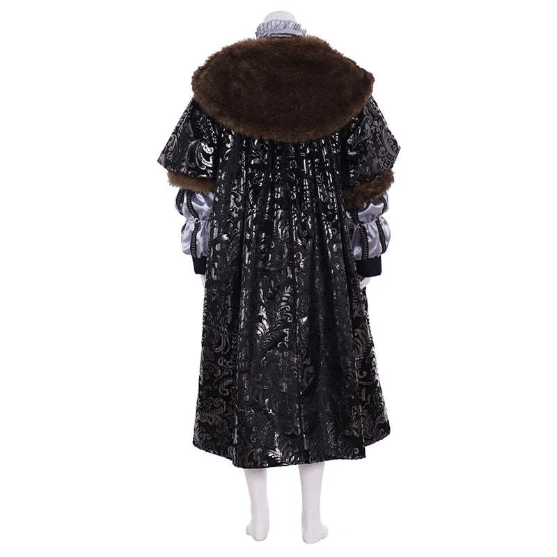 King Henry VIII Tudor Costume - Authentic Medieval Men’s Outfit for Cosplay & Halloween-Astricos