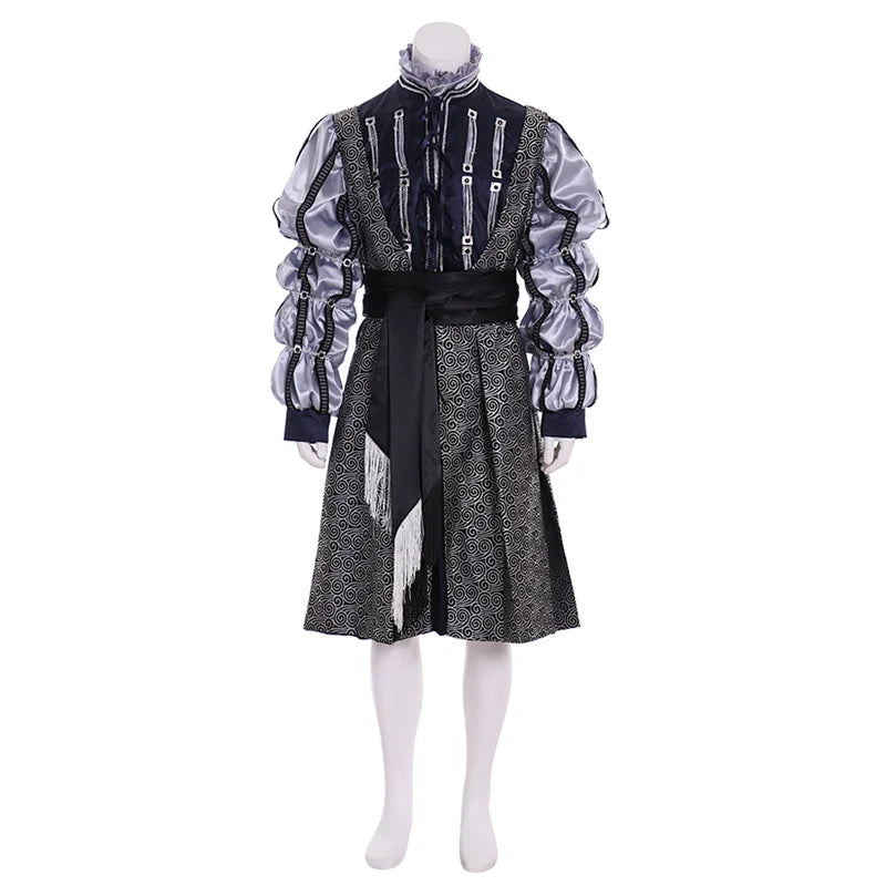 King Henry VIII Tudor Costume - Authentic Medieval Men’s Outfit for Cosplay & Halloween-Astricos