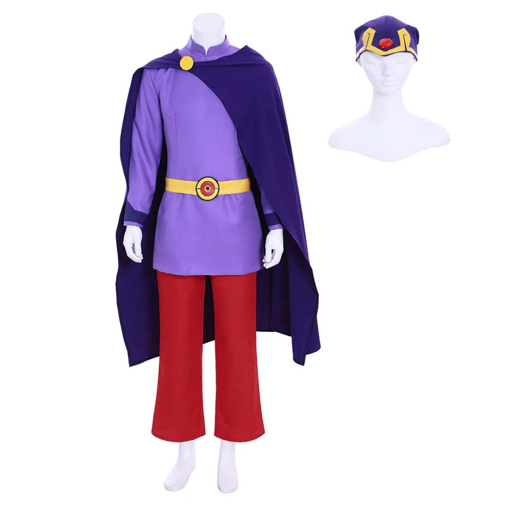 Vaati Cosplay Costume Men's Battle Uniform with Cape - Perfect for Halloween & Cosplay Events-Astricos