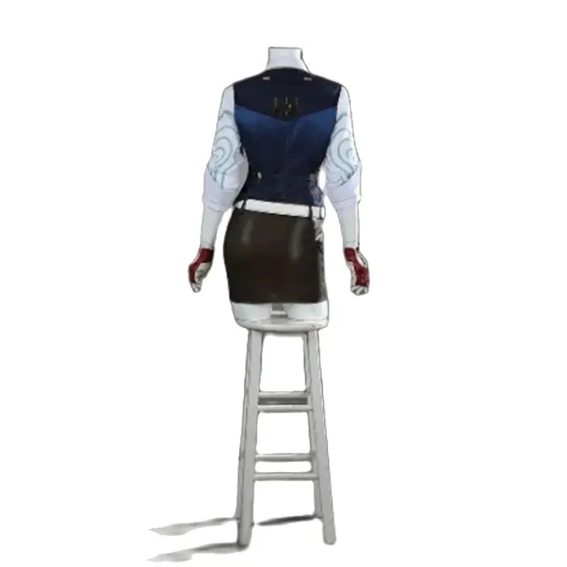 Valorant Chamber Cosplay Costume for Women - Sexy Top & Skirts Halloween Carnival Suit-Astricos