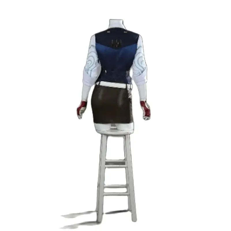 Valorant Chamber Cosplay Costume for Women - Sexy Top & Skirts Halloween Carnival Suit-Astricos
