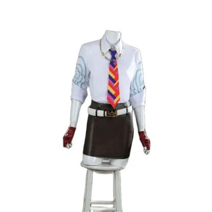 Valorant Chamber Cosplay Costume for Women - Sexy Top & Skirts Halloween Carnival Suit-Astricos