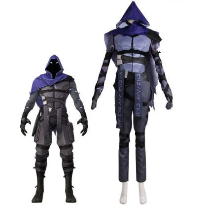 Valorant Omen Cosplay Costume - Premium Halloween Carnival Suit for Gamers-Astricos