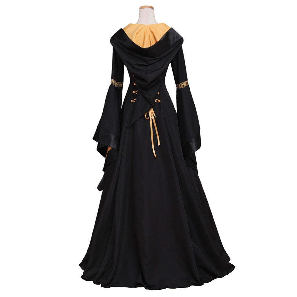 Gothic Renaissance Dress for Women - Medieval Halloween & Cosplay Costume-Astricos