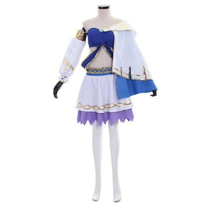 Lana White Sorceress Costume - Enchanting Sorceress of the Woods Cosplay Outfit-Astricos