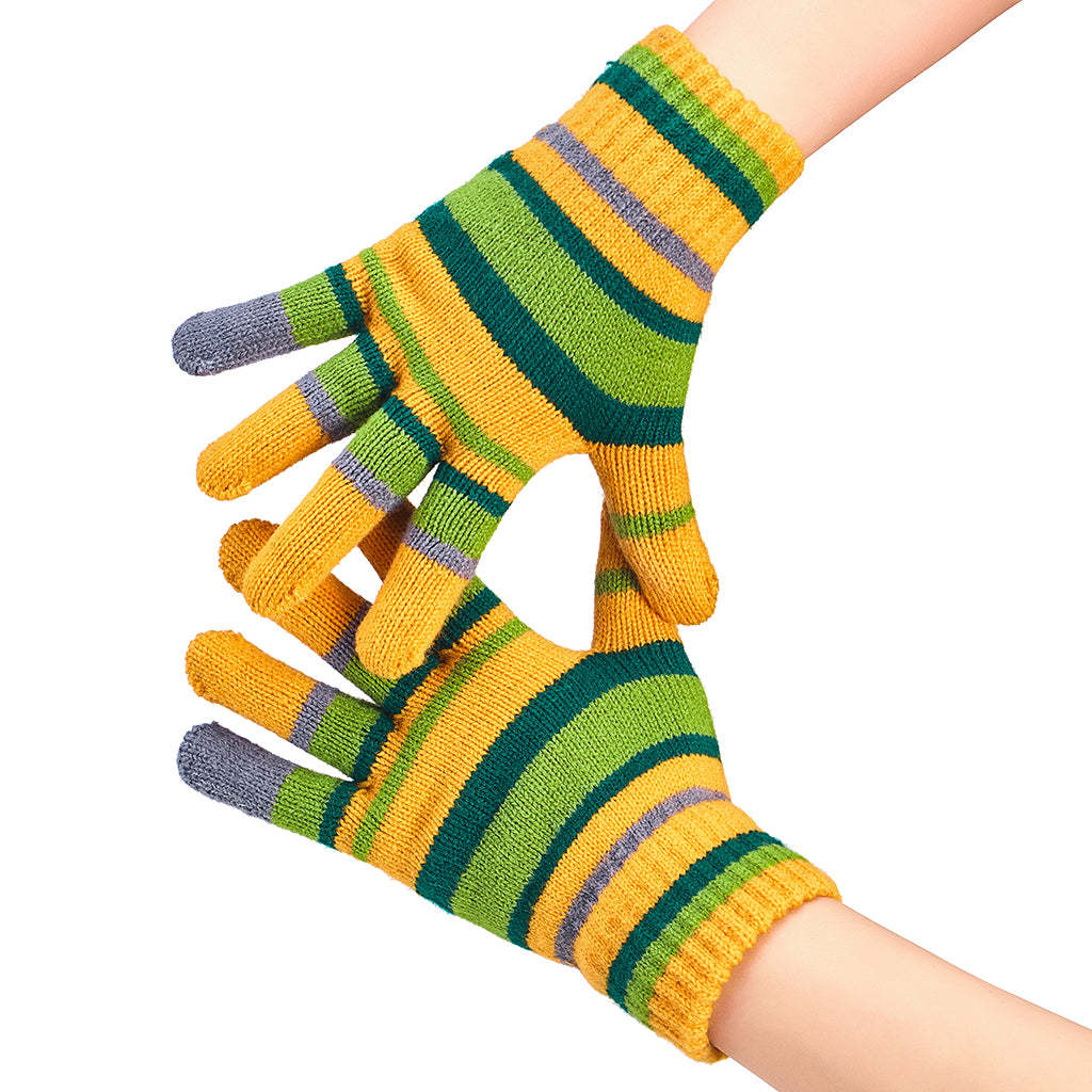 Coraline Striped Gloves Cosplay Costume – Ideal for Halloween & Cosplay Fans-Astricos
