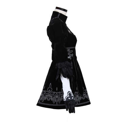 Nier Automata Yorha 2B Sexy Cosplay Costume | Premium Game Cosplay Outfit-Astricos