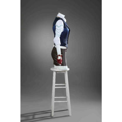 Valorant Women’s Cosplay Costume - Uniform Shirt, Vest & Skirt Set for Halloween & Parties-Astricos
