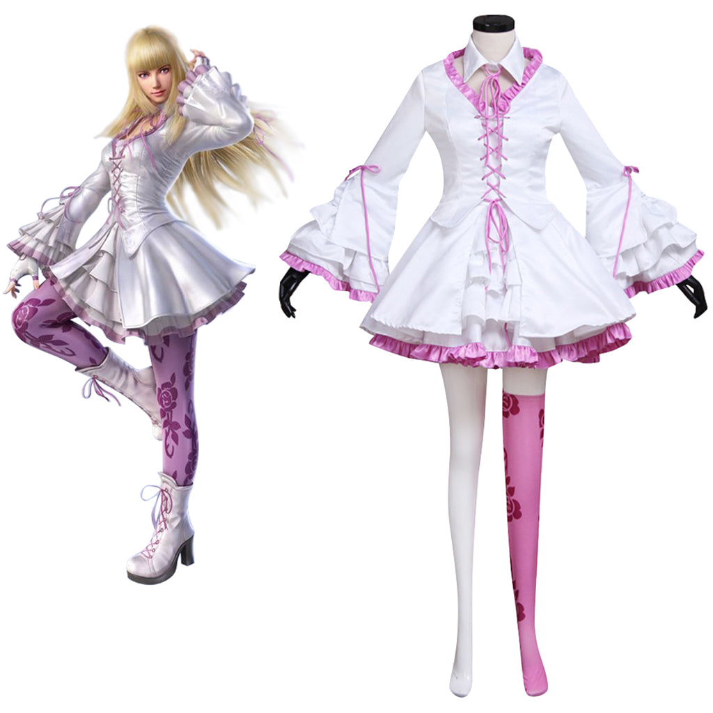 Lili Rochefort Cosplay Costume - Sweet Cute Lolita Dress Uniform Suit for Women | Astricos-Astricos