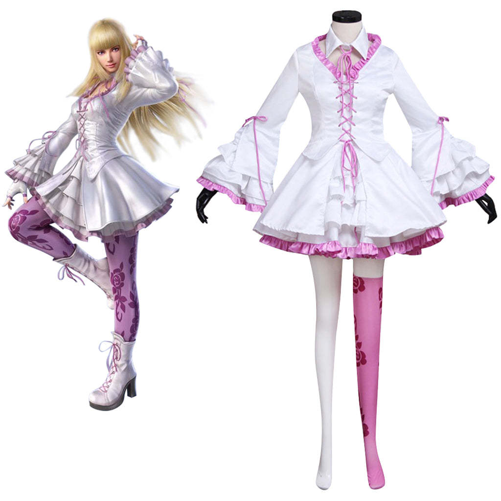 Lili Rochefort Cosplay Costume - Sweet Cute Lolita Dress Uniform Suit for Women | Astricos-Astricos