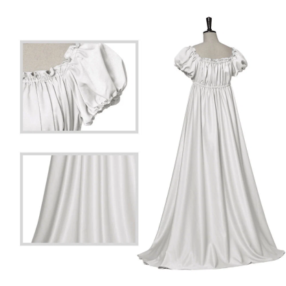 Bridgerton Cosplay Dress,Custom Made,Medieval Vintage Ball Gown Costume