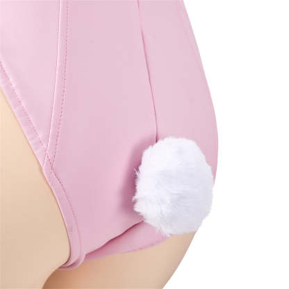 Legally Blonde Pink Bunny Jumpsuit Cosplay Costume – Iconic Elle Woods Outfit-Astricos