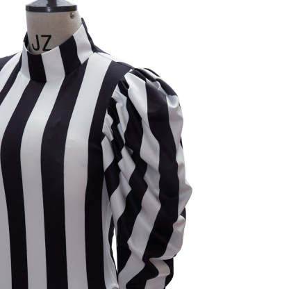 Official Licensed Beetlejuice Jumpsuit Cosplay Costume – Perfect for Halloween & Cosplay Events-Astricos