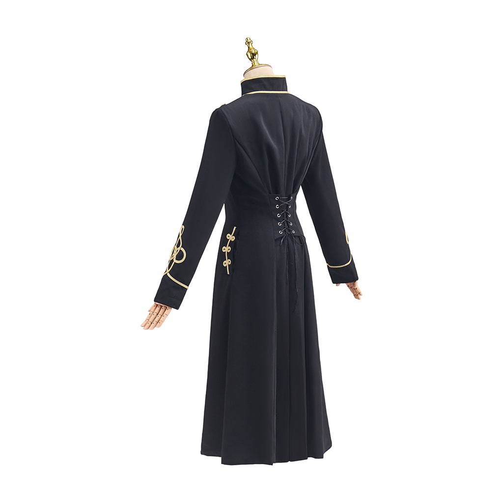 Women's Long Military Coat - Ultimate Cosplay Costume for Bold Looks