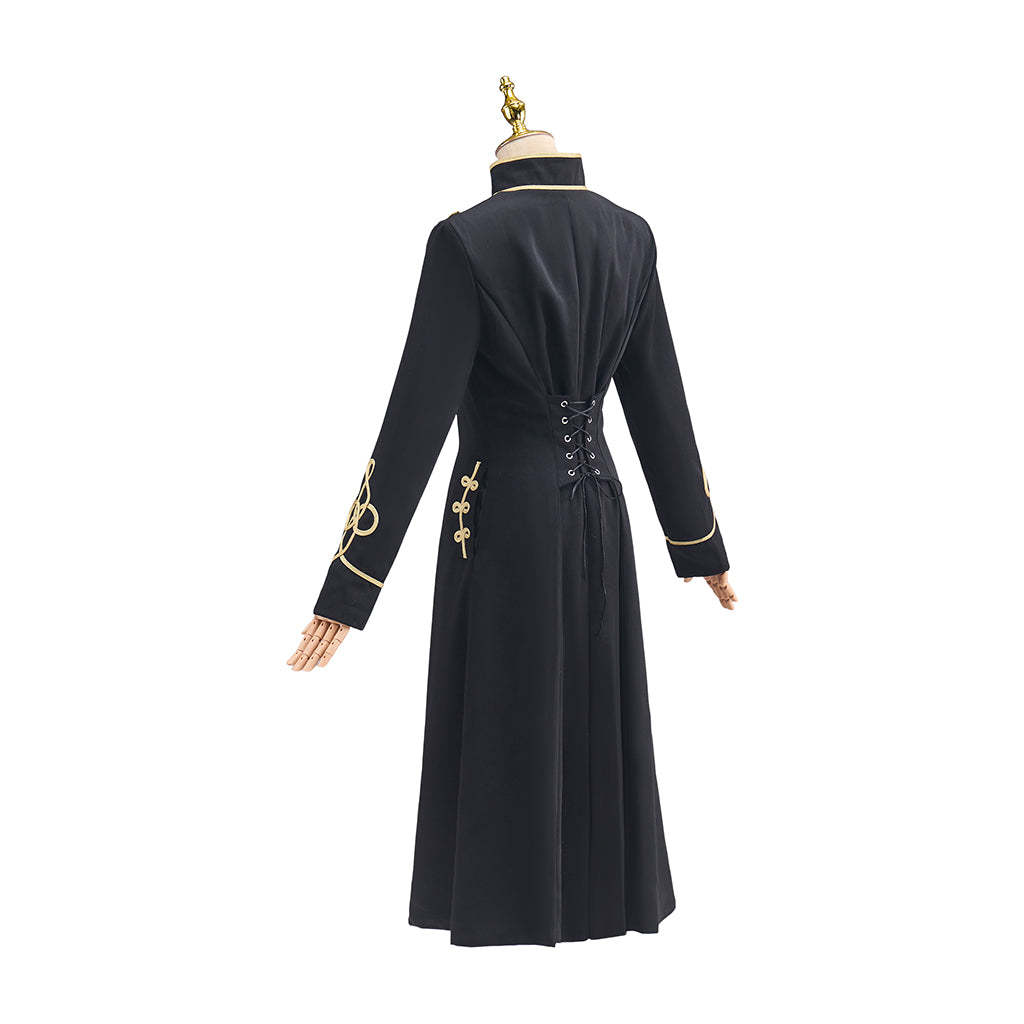 Women's Long Military Coat - Ultimate Cosplay Costume for Bold Looks