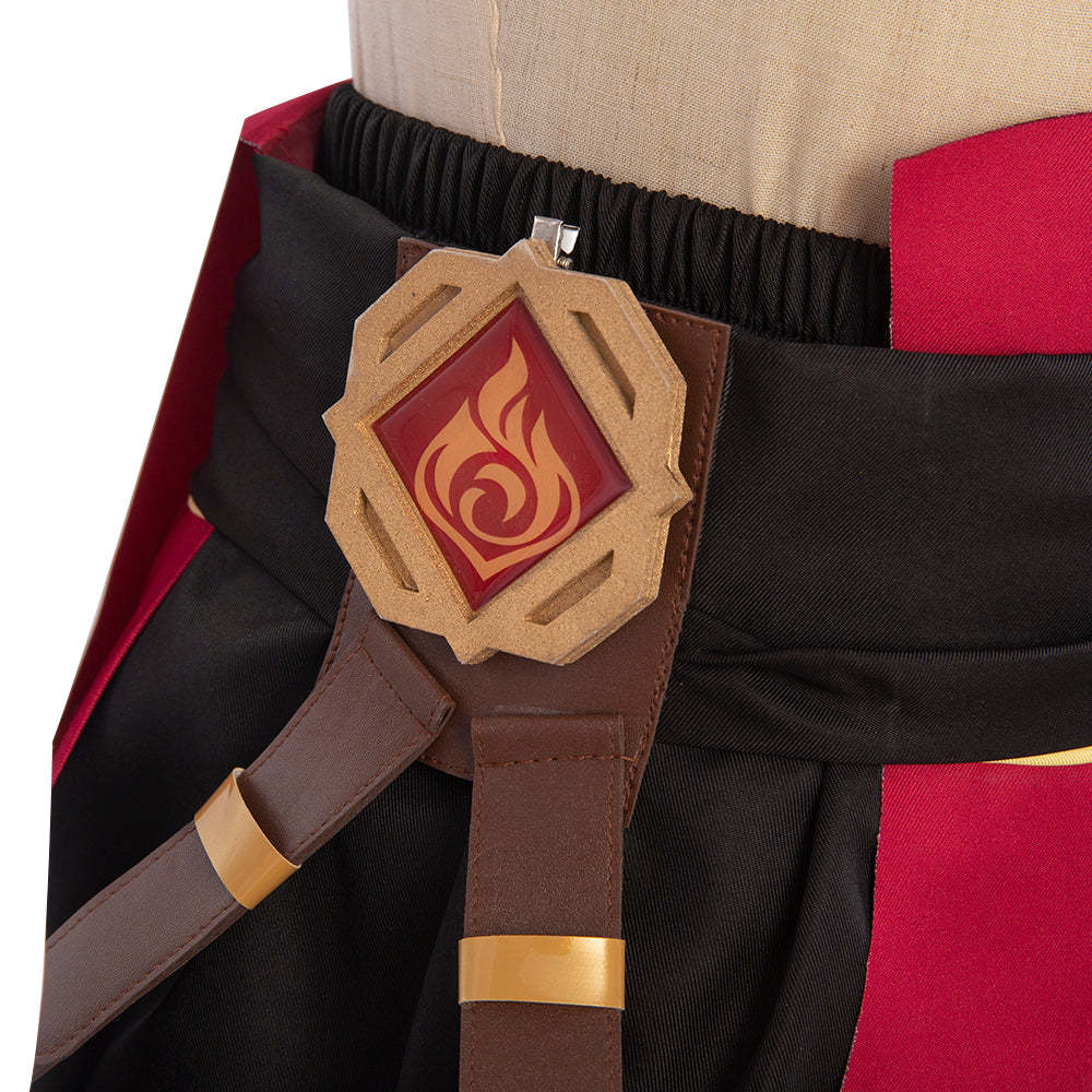 Premium Genshin Impact Yanfei Cosplay Costume - Authentic Anime Outfit for Fans-Astricos