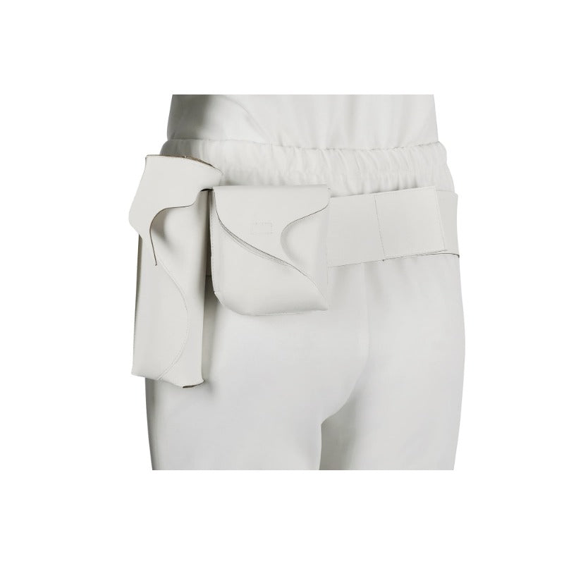 Queen Amidala Padmé White Battle Outfit with Cloak - Star Wars Cosplay Costume for Comic Con & Halloween-Astricos