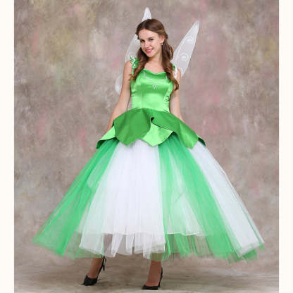 Disney Tinker Bell Fairy Cosplay Costume | Halloween & Party Outfit-Astricos
