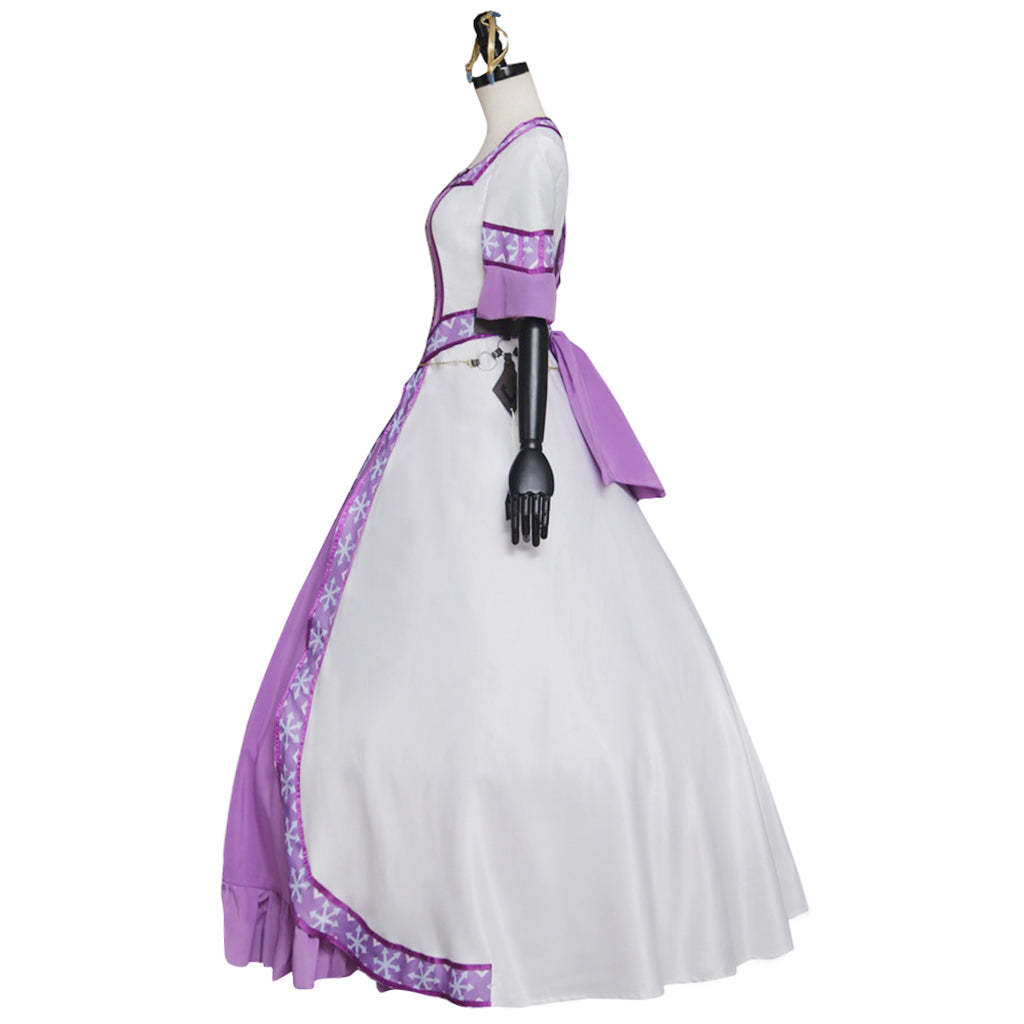 Exquisite Red-Haired Snow White Shirayuki Cosplay Costume | Astricos-Astricos