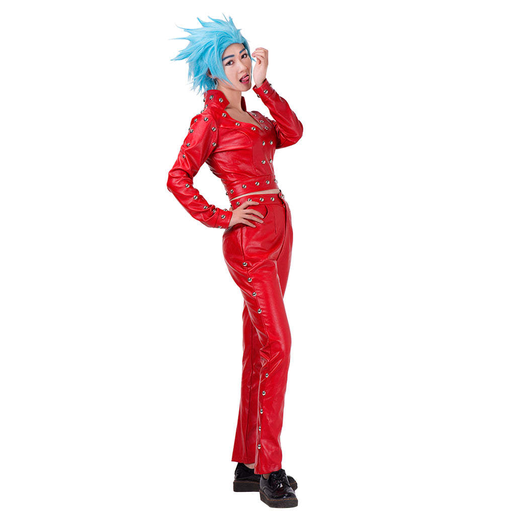The Seven Deadly Sins Ban Cosplay Fox's Sin of Greed Costume - Premium Quality | Astricos-Astricos