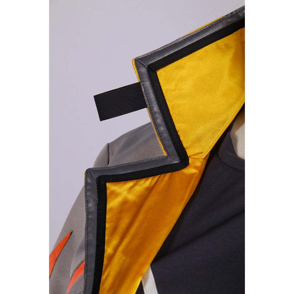 Valorant Phoenix Cosplay Costume for Men - Complete Coat, Pants & Belt Set for Halloween & Carnival-Astricos
