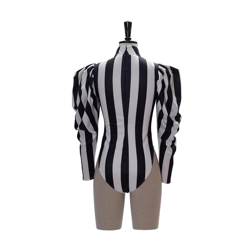 Official Licensed Beetlejuice Jumpsuit Cosplay Costume – Perfect for Halloween & Cosplay Events-Astricos