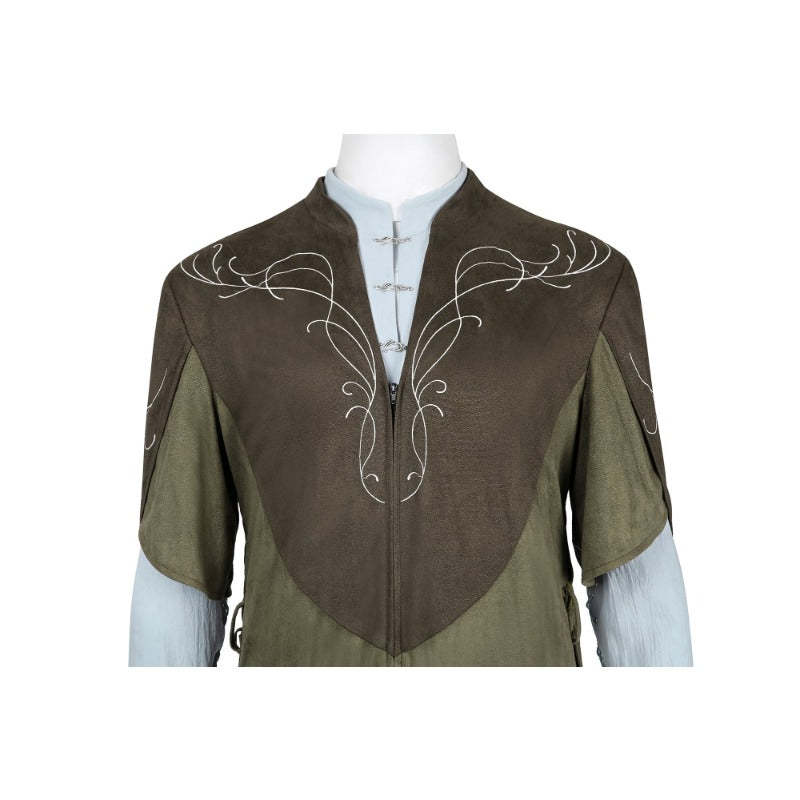 Legolas Elf Prince Cosplay Costume Full Set with Cloak - Lord of the Rings-Astricos