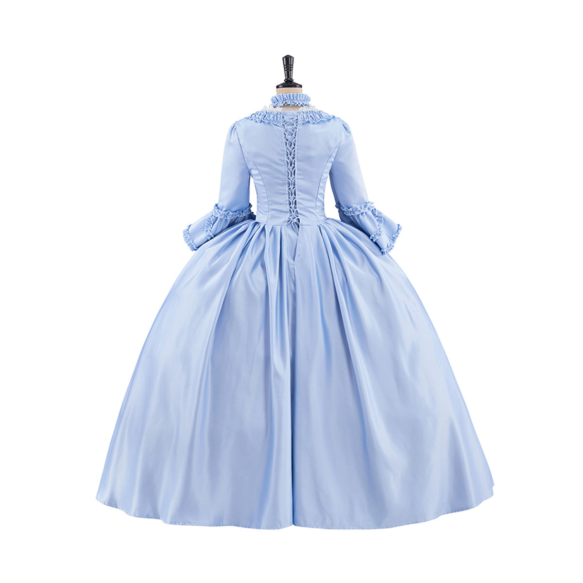 Elegant Rococo Light Blue Dress – Premium Cosplay Costume for Enthusiasts-Astricos