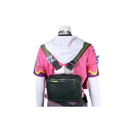 Valorant Clove Cosplay Costume - Pink Coat, Shirt, Pants for Women | Astricos-Astricos