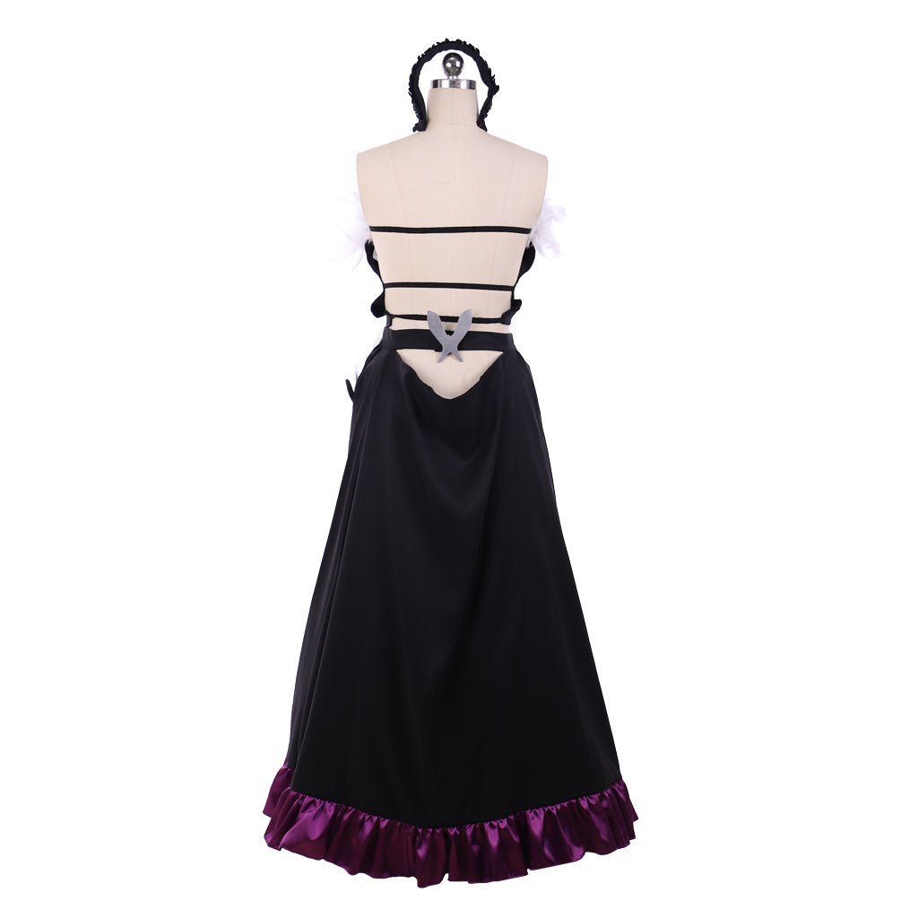Kuroyukihime Nega Nebulas Cosplay Costume - Accel World Anime Outfit-Astricos