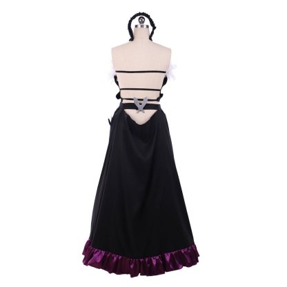 Kuroyukihime Nega Nebulas Cosplay Costume - Accel World Anime Outfit-Astricos