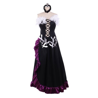 Kuroyukihime Nega Nebulas Cosplay Costume - Accel World Anime Outfit-Astricos