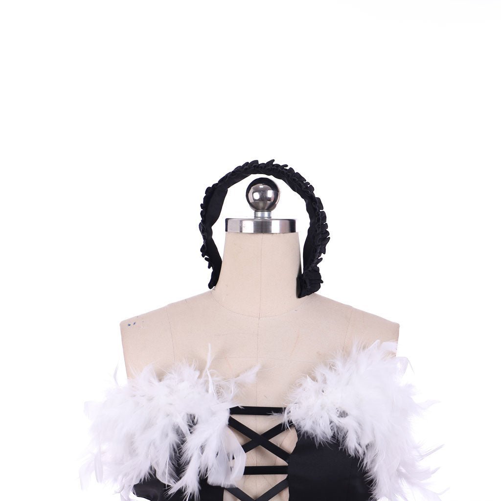 Kuroyukihime Nega Nebulas Cosplay Costume - Accel World Anime Outfit-Astricos
