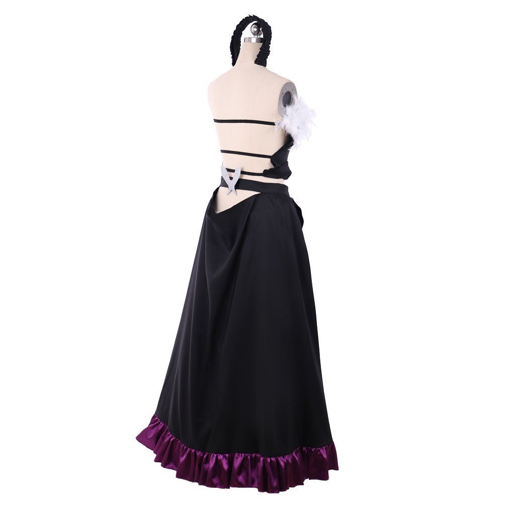 Kuroyukihime Nega Nebulas Cosplay Costume - Accel World Anime Outfit-Astricos