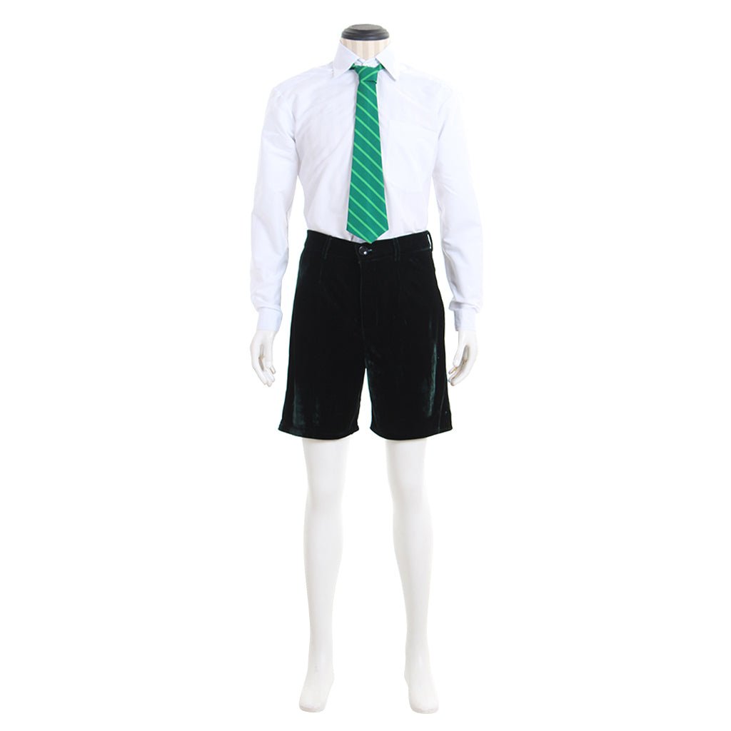 AC/DC Angus Young School Boy Cosplay Costume – Velvet Coat & Shorts Set for Men & Women-Astricos
