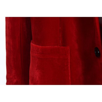 AC/DC Angus Young School Boy Cosplay Costume – Velvet Coat & Shorts Set for Men & Women-Astricos