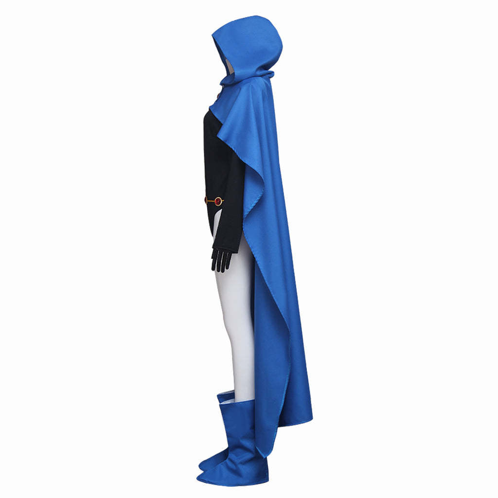 Teen Titans Raven Cosplay Costume - Premium Superhero Outfit for Halloween & Comic Con-Astricos