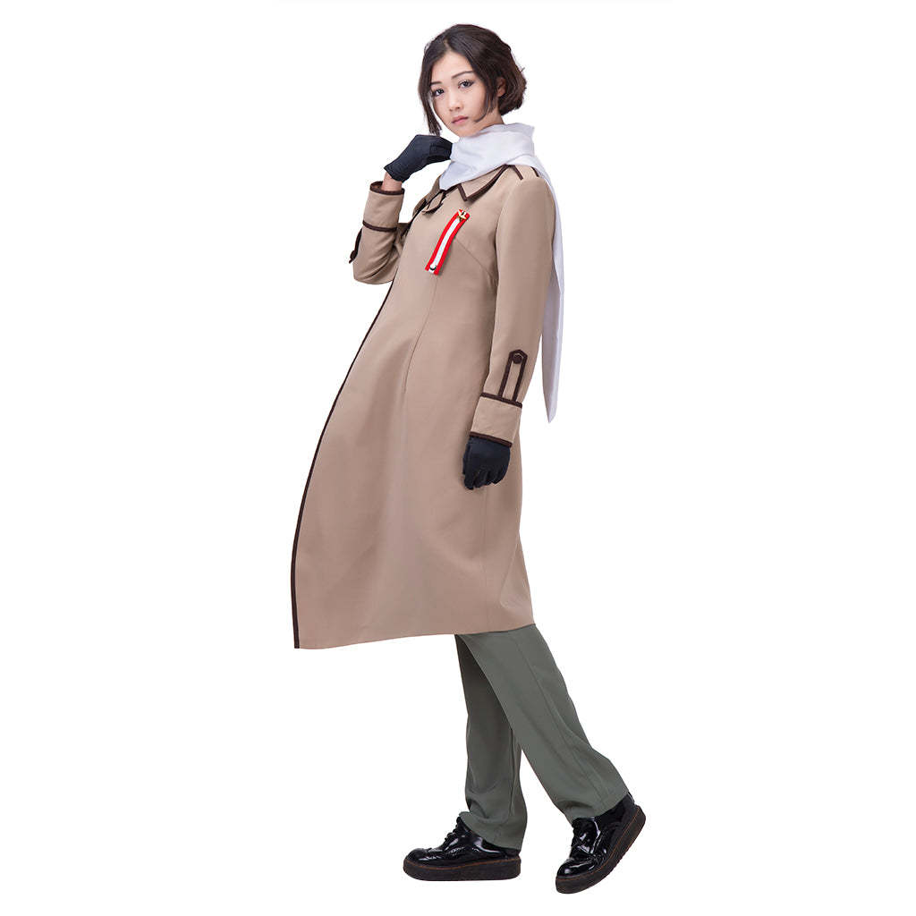 Ivan Braginski Axis Powers Hetalia Gray Cotton Cosplay Coat - Premium Quality-Astricos
