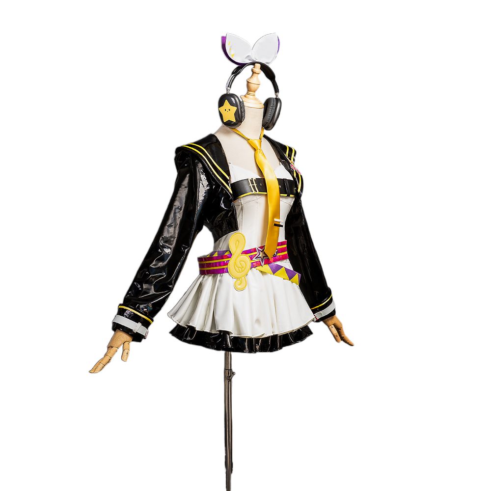 Len and Rin Cosplay Costumes - Muse Dash & Project Mirai Sekai Halloween Outfits-Astricos