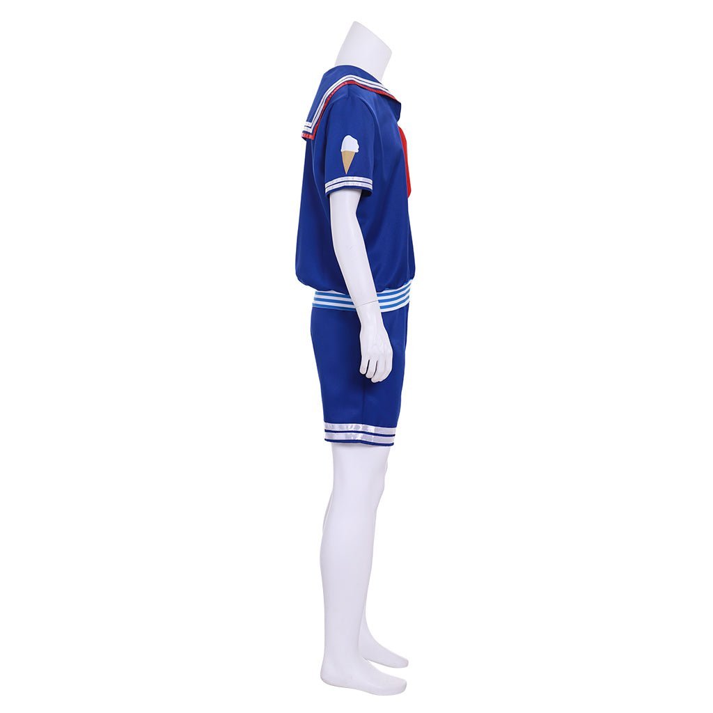 Adult Steve Scoops Harrington Cosplay Costume - Stranger Things 3 Outfit-Astricos