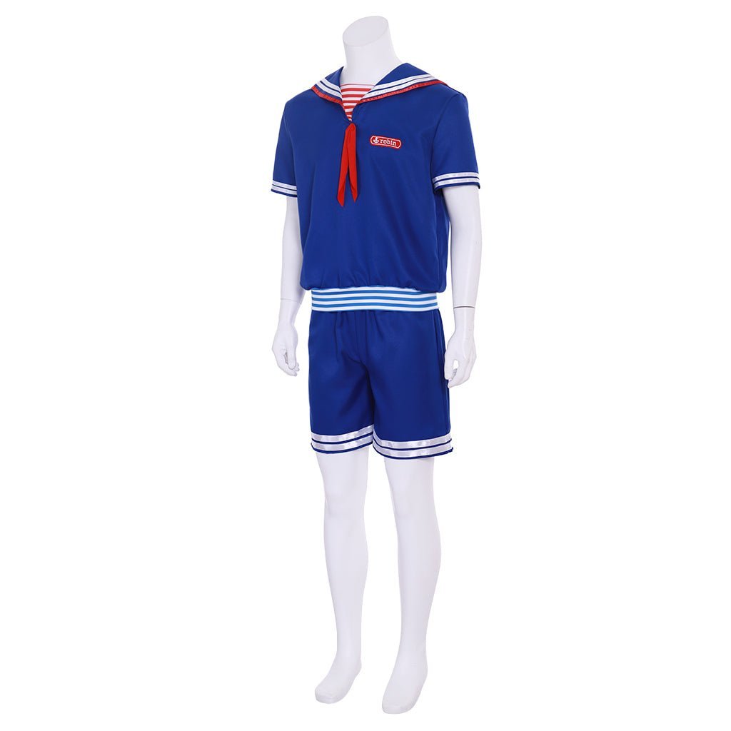 Adult Steve Scoops Harrington Cosplay Costume - Stranger Things 3 Outfit-Astricos