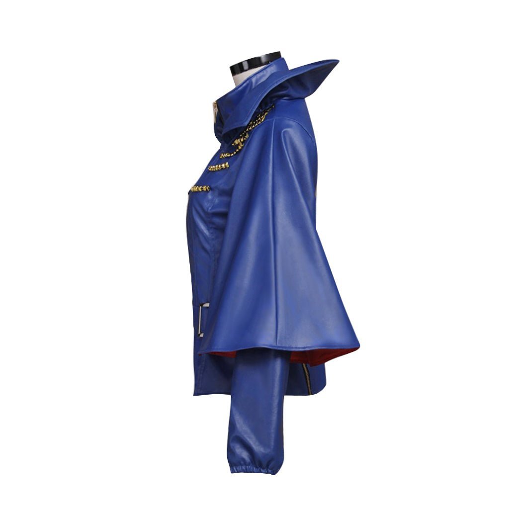 Adult Women Evie Cosplay Costume Blue Jacket - Premium Quality | Astricos-Astricos
